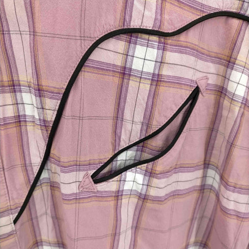 ハレ HARE チェック S/S ウエスタンシャツ メンズ JPN:M