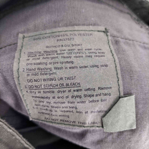 ロスコ ROTHCO B.D.U Combat Shorts カーゴ ショーツ メンズ 27 31