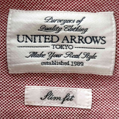 ユナイテッドアローズ UNITED ARROWS レギュラーカラーコットンシャツ メンズ JPN:S