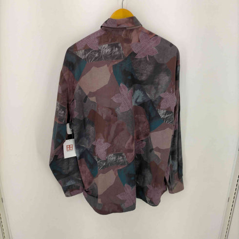 {KING'S ROAD} 総柄 L/Sシャツ メンズ import:M
