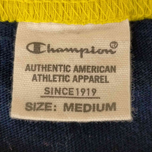 チャンピオン Champion プリントリンガーTシャツ メンズ import:M