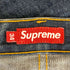 シュプリーム Supreme USA製 赤耳 ボタンフライ デニムパンツ メンズ 34