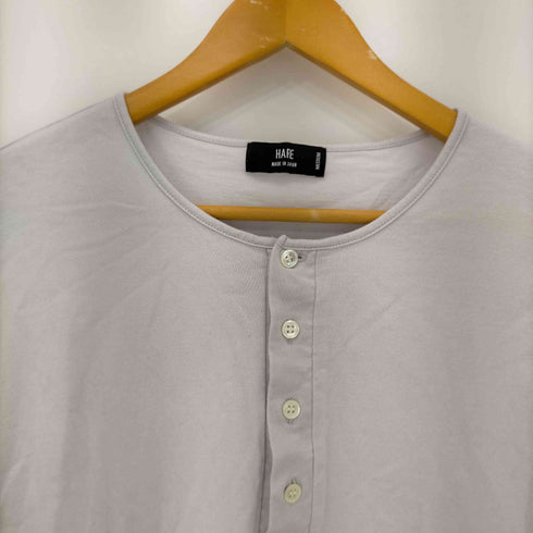 ハレ HARE ヘンリーネック S/S シャツ メンズ JPN:M