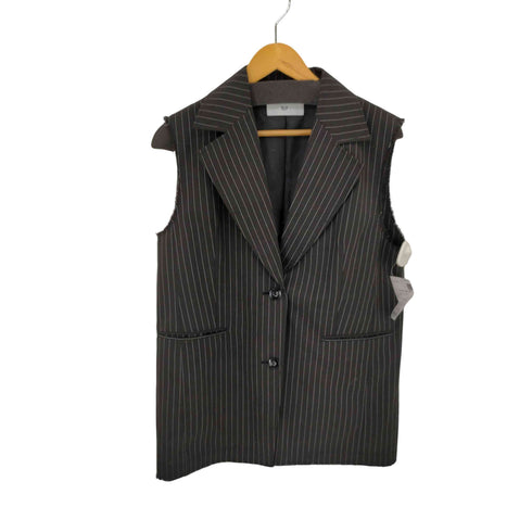 スライ SLY カットオフ SUITING TAILORED ベスト レディース FREE