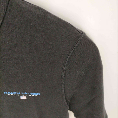 ラルフローレンスポーツ RALPH LAUREN SPORT ロゴプロント Vネック 半袖Tシャツ レディース import:L