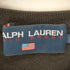 ラルフローレンスポーツ RALPH LAUREN SPORT ロゴプロント Vネック 半袖Tシャツ レディース import:L