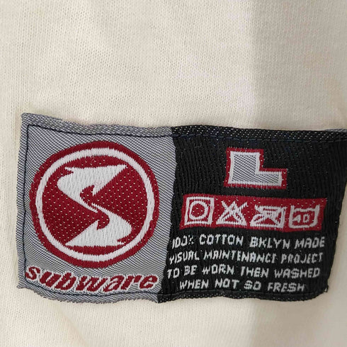 サブウェア SUBWARE SDP Tシャツ 袖裾シングル メンズ import:L