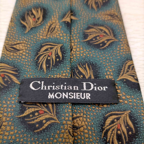 クリスチャンディオール Christian Dior 総柄ネクタイ メンズ