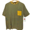 フルーツオブザルーム FRUIT OF THE LOOM シングルステッチ ストライプラグランポケットTシャツ レディース import:M