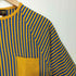 フルーツオブザルーム FRUIT OF THE LOOM シングルステッチ ストライプラグランポケットTシャツ レディース import:M
