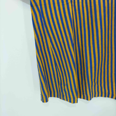 フルーツオブザルーム FRUIT OF THE LOOM シングルステッチ ストライプラグランポケットTシャツ レディース import:M