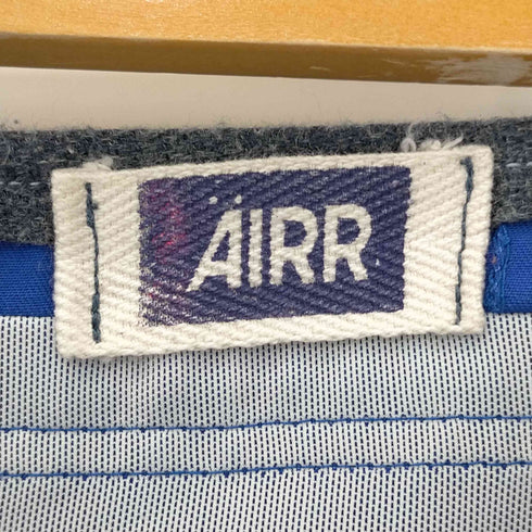 AIRR ナイロン切り替えリメイクデニムパンツ メンズ