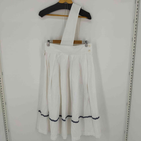 プレインピープル PLAIN PEOPLE ワンショルダーフレアジャンパースカート レディース 9