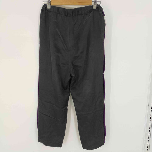 マチュアリー maturely 17AW サイドラインサテンライクワイドパンツ レディース