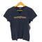ポロジーンズカンパニーラルフローレン POLO JEANS COMPANY RALPH LAUREN ラメ ロゴプリント Vネック 半袖Tシャツ レディース import:L
