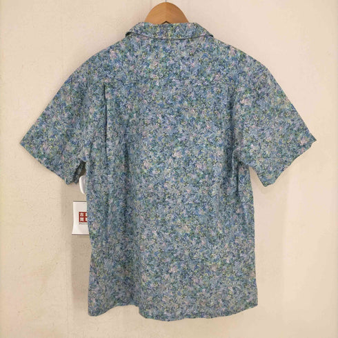 ジージーディー GGD 日本製 ペイント柄 オープンカラーシャツ メンズ JPN:3