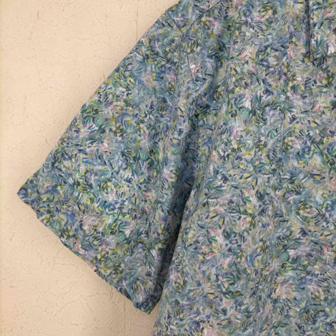 ジージーディー GGD 日本製 ペイント柄 オープンカラーシャツ メンズ JPN:3