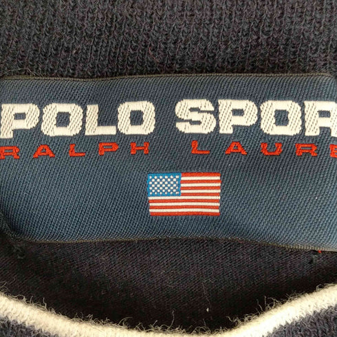 ポロスポーツラルフローレン POLO SPORT RALPH LAUREN リブネック プリント 半袖Tシャツ レディース import:M