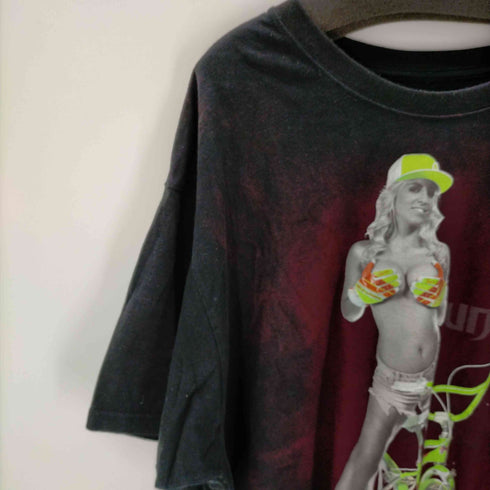 UNIT RIDERS プリントクルーネックTシャツ メンズ