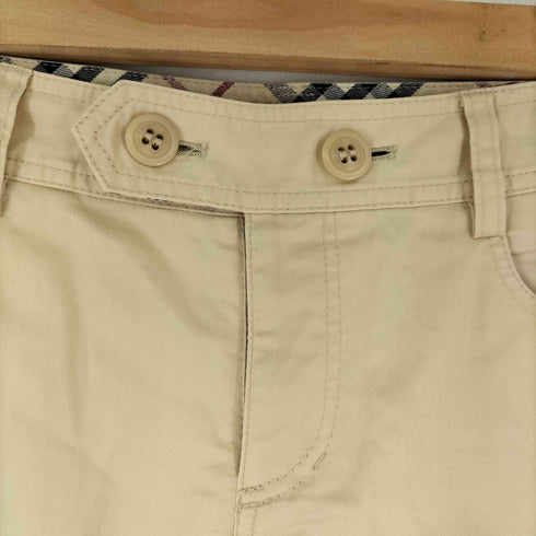 バーバリーブルーレーベル BURBERRY BLUE LABEL 裏地ノバチェック ショートパンツ レディース EUR:38