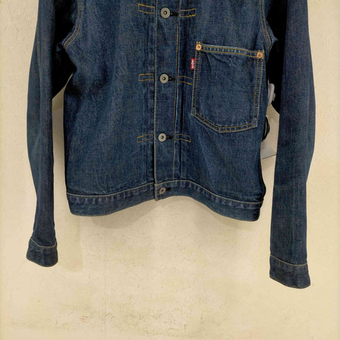 リーバイス Levis 90s 94年05月製 復刻 1st 71506 インディゴデニムジャケット バックシンチ ボタン裏J02 メンズ US:36