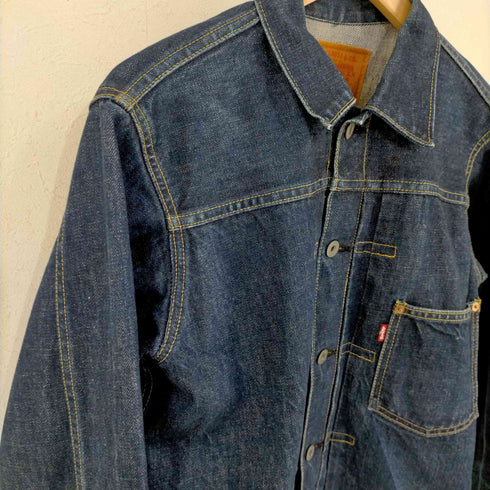 リーバイス Levis 90s 94年05月製 復刻 1st 71506 インディゴデニムジャケット バックシンチ ボタン裏J02 メンズ US:36