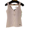 バーバリーブルーレーベル BURBERRY BLUE LABEL レースアップ タンクトップ レディース EUR:38