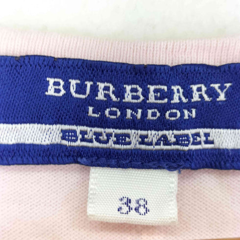 バーバリーブルーレーベル BURBERRY BLUE LABEL レースアップ タンクトップ レディース EUR:38