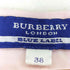 バーバリーブルーレーベル BURBERRY BLUE LABEL レースアップ タンクトップ レディース EUR:38