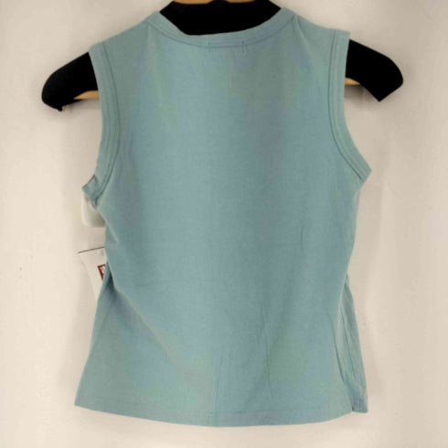 バーバリーブルーレーベル BURBERRY BLUE LABEL フロントジップ タンクトップ レディース EUR:38
