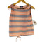 バーバリーブルーレーベル BURBERRY BLUE LABEL ボーダー タンクトップ ドローコード付き レディース EUR:38