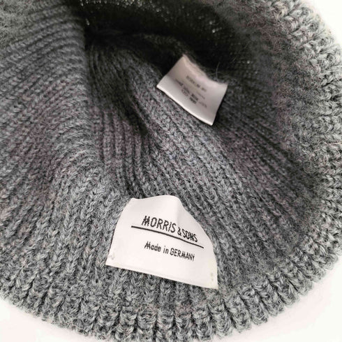 モリスアンドサンズ MORRIS & SONS ウールニット帽 レディース