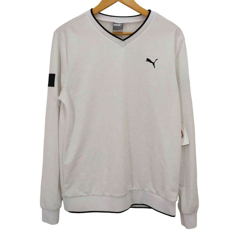 プーマ PUMA Vネックプルオーバー メンズ L