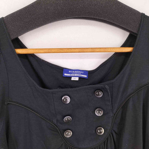 バーバリーブルーレーベル BURBERRY BLUE LABEL フロントボタン S/Sワンピース レディース EUR:38