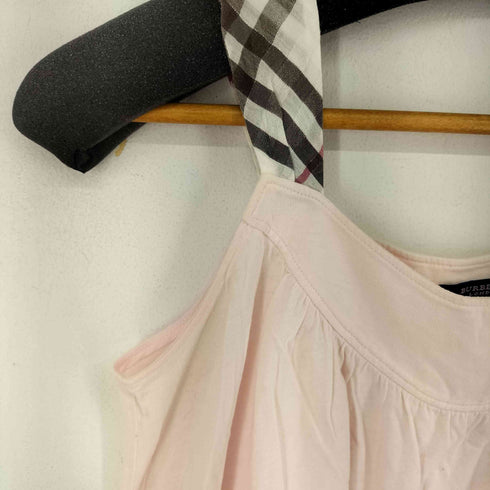 バーバリーブルーレーベル BURBERRY BLUE LABEL ショルダーチェック タンクトップ レディース EUR:38