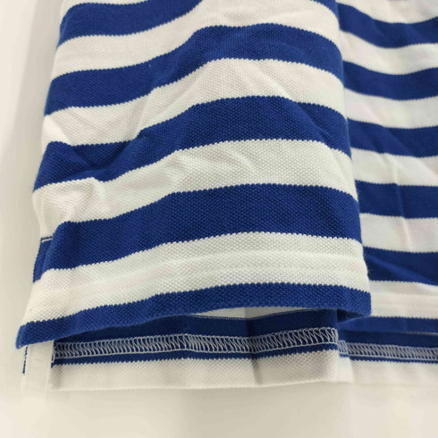 ナイキ NIKE 刺繍 ワッペン ボーダー S/S ポロシャツ メンズ JPN:M