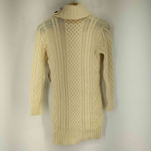バーバリーブルーレーベル BURBERRY BLUE LABEL ケーブルニットハイネックワンピ-ス レディース EUR:38