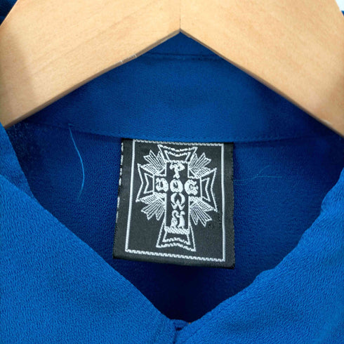 ドッグタウン DOG TOWN ワッペン ポリエステル地 半袖シャツ メンズ import:XL