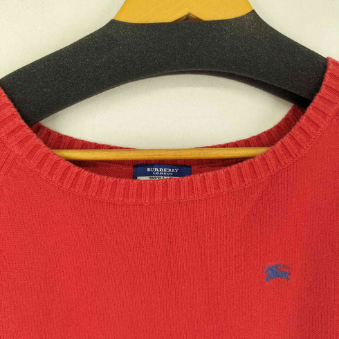 バーバリーブルーレーベル BURBERRY BLUE LABEL S/S コットンニットトップス レディース EUR:38