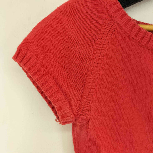 バーバリーブルーレーベル BURBERRY BLUE LABEL S/S コットンニットトップス レディース EUR:38
