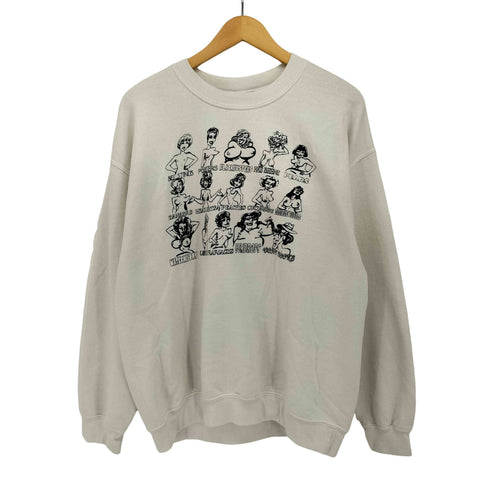 ギルダン GILDAN クルーネック プリント スウェット メンズ import:L