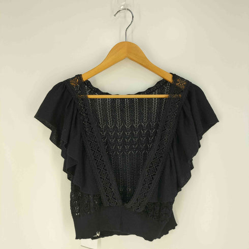 ザラ ZARA レースデザイン トップス レディース import:L