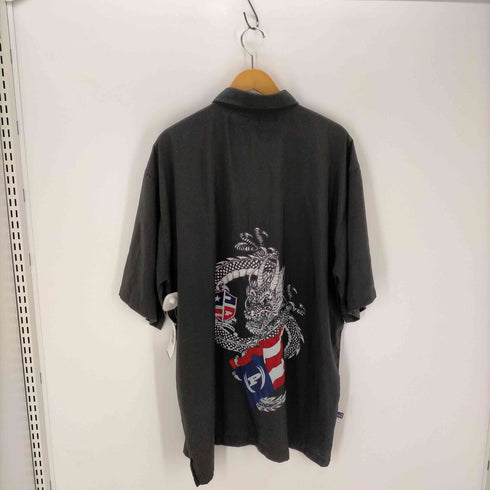 ファットファーム PHAT FARM ドラゴンデザイン 半袖シャツ B系 メンズ import:XL