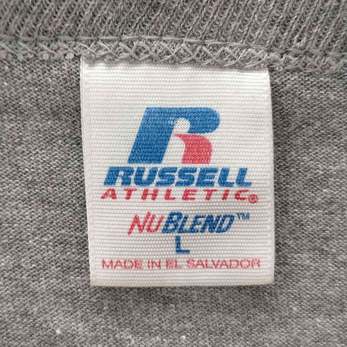 ラッセルアスレチック RUSSELL ATHLETIC プリントクルーネック メンズ JPN:L