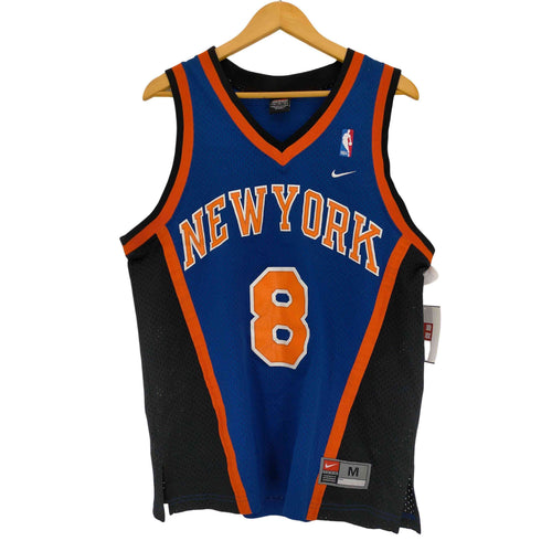 ナイキ NIKE 90s NEWYORK No8 ワッペン NBA バスケットボール ユニフォーム メンズ JPN:M