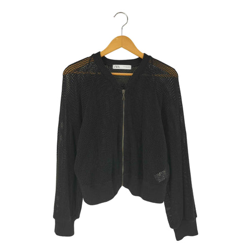 ザラ ZARA メッシュブルゾン レディース import:L