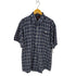 SCHHOOL OF HARD KNOCKS B系 チェック 半袖シャツ メンズ import:XL