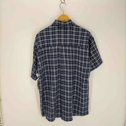SCHHOOL OF HARD KNOCKS B系 チェック 半袖シャツ メンズ import:XL