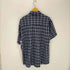 SCHHOOL OF HARD KNOCKS B系 チェック 半袖シャツ メンズ import:XL