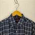 SCHHOOL OF HARD KNOCKS B系 チェック 半袖シャツ メンズ import:XL